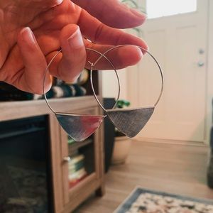 Triangle Hook Earrings